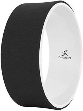 ProSourceFit 12" Yoga Wheel: Enhance Poses, Flexibility & Balance
