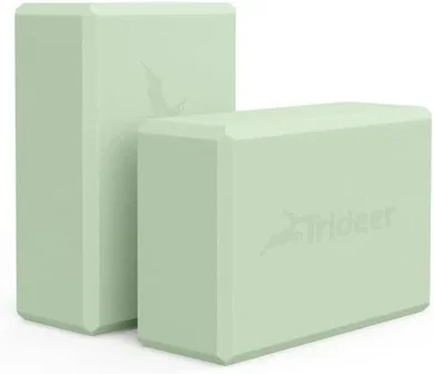 Trideer Yoga Block: Soft, Supportive, Odor-Resistant Foam for Fitness