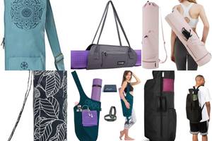 5 Best Yoga Mat Bags with Straps