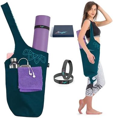 Yoga Tote Bag: Holds Mats & Accessories
