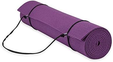 Gaiam Essentials Premium Yoga Mat & Carrier (72" x 24")
