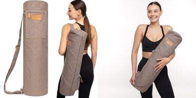 UDANA Yoga Mat Bag: Large, versatile bag for mats & accessories.
