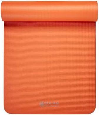 Gaiam Essentials Thick Yoga Mat with Carrier Strap (72" x 24")
