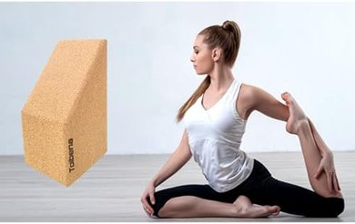 Premium Cork Yoga Blocks & Wedges: Non-Slip, Beveled, Therapeutic