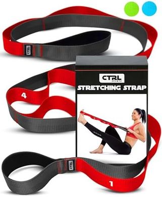 Stretching Strap: Yoga & Physical Therapy Exercise Band
