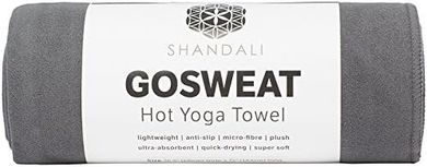 Shandali GoSweat Yoga Towel: Super-Absorbent, Non-Slip Microfiber
