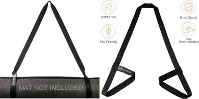 Yoga Mat Sling: Adjustable Carry Strap for Easy Transport
