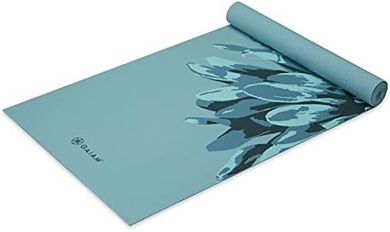 Gaiam Print Yoga Mat: Non-Slip Surface for Yoga, Pilates & Fitness
