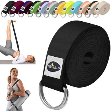 TECEUM 2025 Yoga Mat Strap: Adjustable, Non-Slip, Carry & Storage
