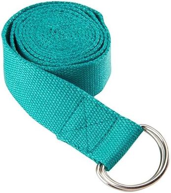 Yoga Super Strong Strap with D-ring Buckle for Flexibility & Fitness
