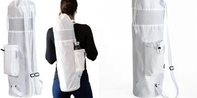 Waterproof Yoga Mat Bag with Adjustable Strap & Pocket
