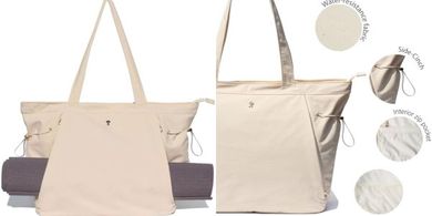 ESVAN Yoga Tote: Workout, Travel, & Beach Carryall
