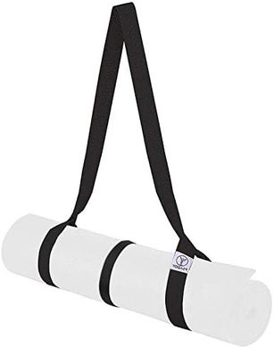 Yoga Mat Carrier: Adjustable Strap & Stretching Band
